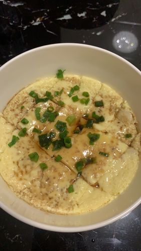 午餐: 肉末蒸蛋