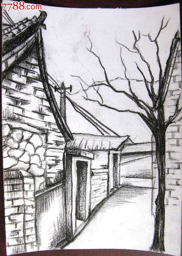 素描风景画图片大全2