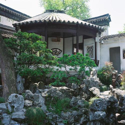 狮子林 扇亭