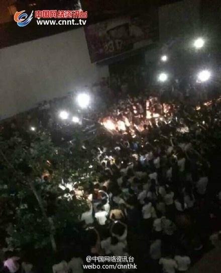 河南永城学生打砸食堂事件