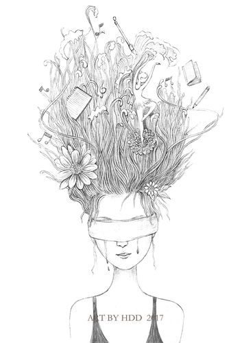 《黑白插画》杂志内插