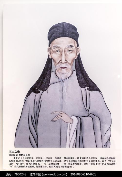 王夫之像