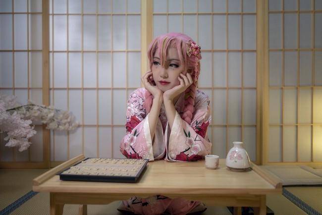 cos赏析:甘露寺蜜璃恋柱和服