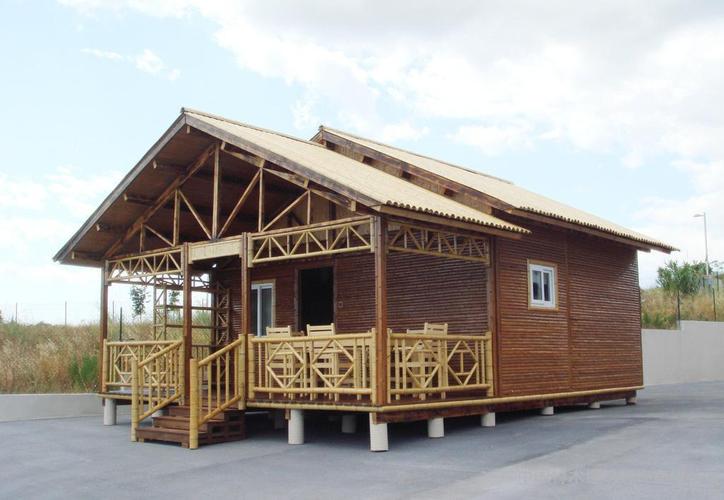 供应信息 中国竹木建筑装饰有限公司 达州竹房子,竹别墅,室内竹装.