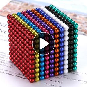 巴克球磁力珠1000颗圆形小球吸铁石魔力彩色磁铁拼装成人休闲玩具