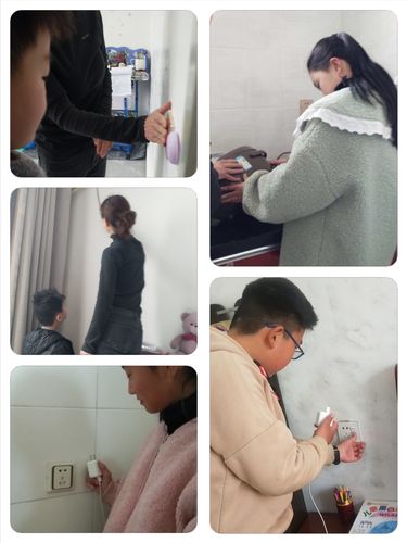 对消防安全知识有了一定的了解之后,在家长的配合下,展开家庭消防