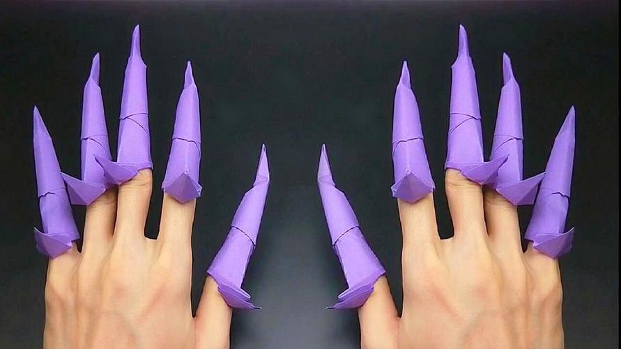 最新狼爪来啦!小朋友很喜欢的金刚爪手工折纸,一玩就是好几天