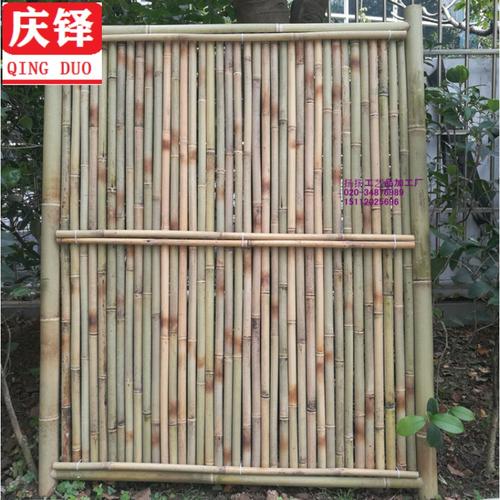 庆铎竹门篱笆栅栏围栏护栏院子装饰户外花园大型篱笆