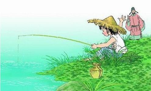 《池上》(唐)白居易 小娃撑小艇,偷采白莲回. 不解藏踪迹,浮萍一道开.