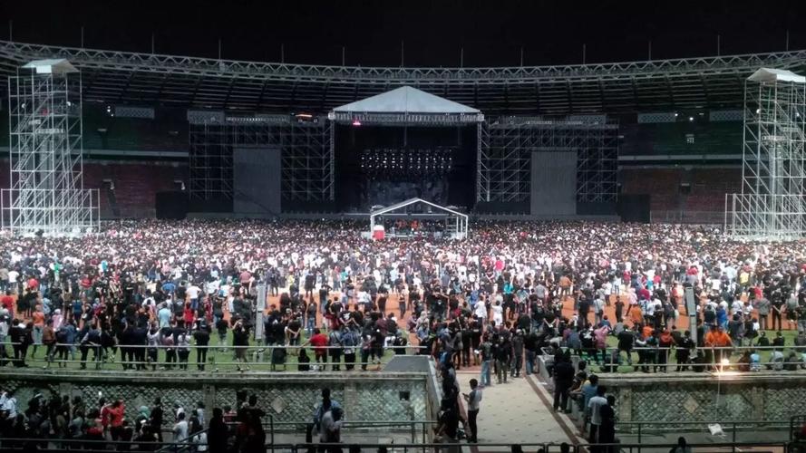 广州华崴助力bon jovi 邦乔维乐队印尼雅加达演唱会