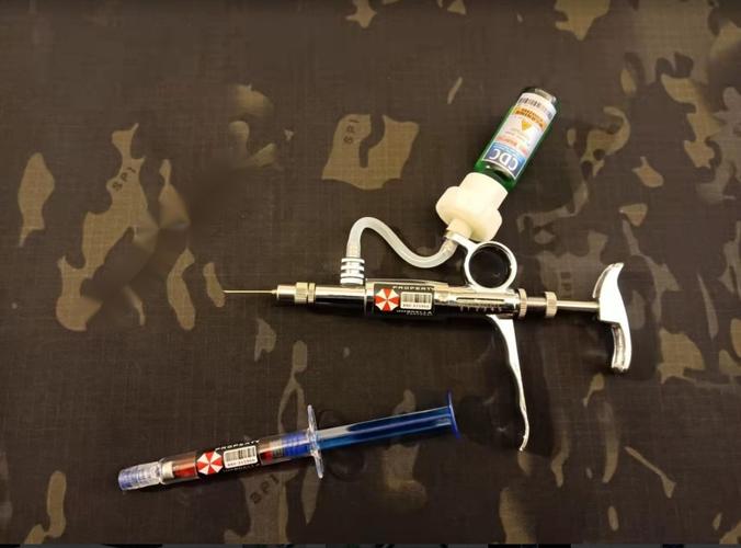 生化危机注射器周边安布雷拉保护伞注射器道具模型t病毒自动注射器