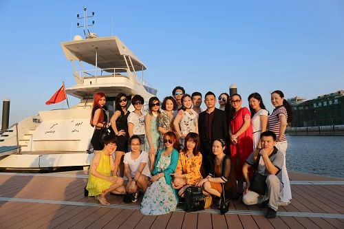 美人鱼卫生巾在国际顶级的南沙游艇会举行盛大的游艇