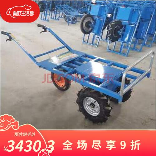 电动鸡公车农用手推爬坡独轮车爬山果园运输油动小推车汽油爬山虎