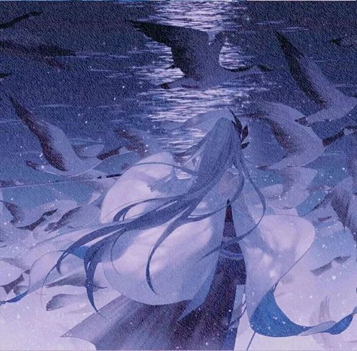 动漫女头|文艺唯美忧郁插画女生头像