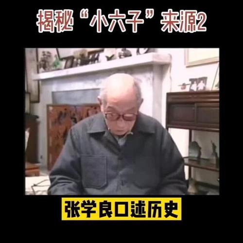 张学良为什么叫小六子听听少帅亲自给你揭秘张学良历史