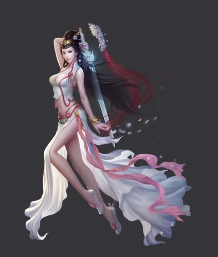 【青梅煮酒】【分享】古装美女原画_手绘古装女子吧