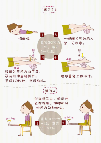 退行性膝关节炎的康复锻炼