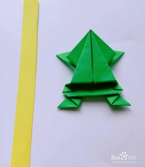 青蛙的折纸方法