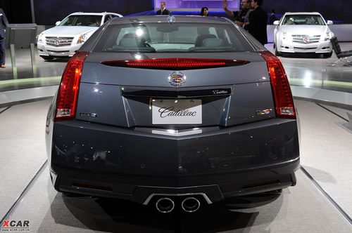 10底特律车展:凯迪拉克 11款 cts-v 双门跑车