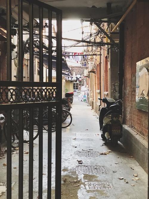 淮海中路弄堂图片