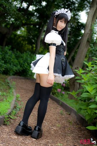 莲姐# #cos# #可爱# #lenfried# #萌# #街拍# #模特# #丝袜