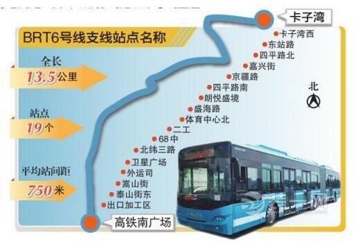 交会处的brt6号支线施工地点看到,车站施工地点已被蓝色遮挡板围蔽