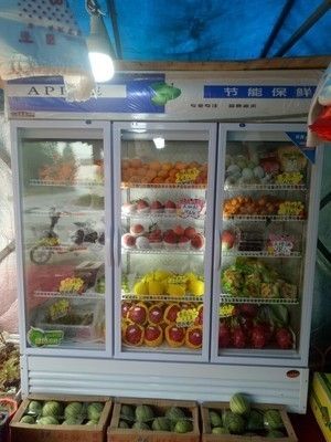 机械及行业设备 食品,饮料加工设备 保鲜冷藏设备 冷藏柜三门商用大型