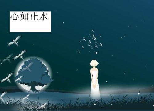 幻灯片背景的填充效果的过渡类型设为颜色预设中的"心如止水".怎么做?