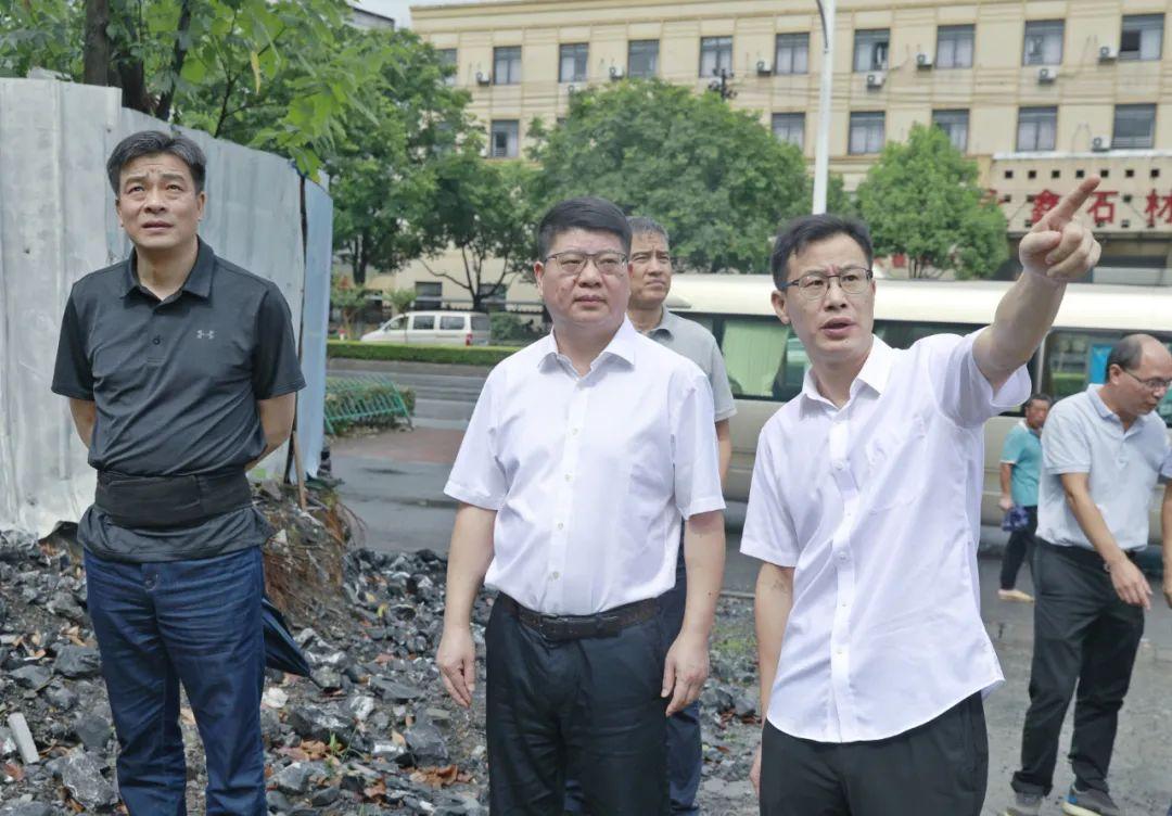 牢筑防汛防台铜墙铁壁沈志江带队检查防台工作