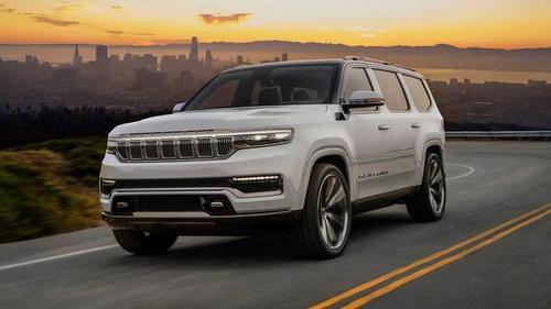 2022款jeep大切诺基l华丽转身,配3.6l/5.7l引擎,换装大屏中控
