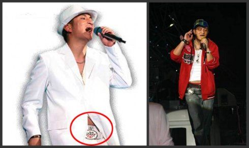 陈冠希韩庚李易峰 最爱"走光"内裤的中韩男星