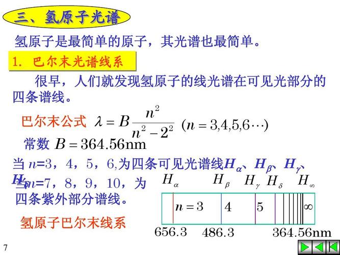 氢原子模型及玻尔的氢原子理论ppt