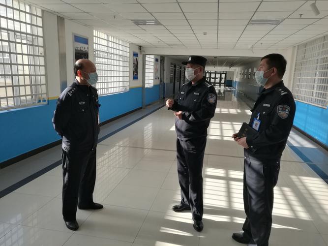 【大庆公安·监管支队】陈立福同志参加直属看守所早交接班 部署推进
