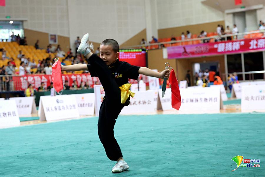 2018"颐扬杯"北京第十五届少儿武术比赛开赛 火热赛场彰显武术本色