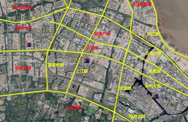 这座未来社区将融合滨江商务区,中央绿轴,三垟湿地,成为温州城市颜值