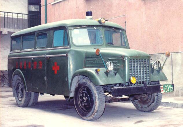 上世纪70年代的急救车(资料照片)