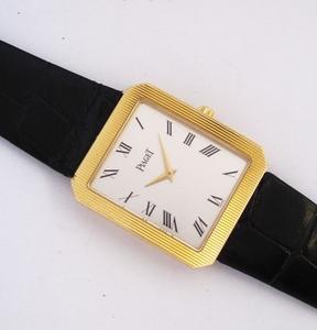 十大名表piaget 伯爵18k金机械手表