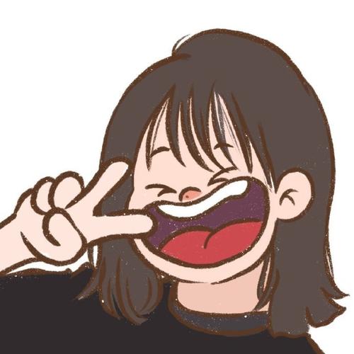 看起来很开心的头像