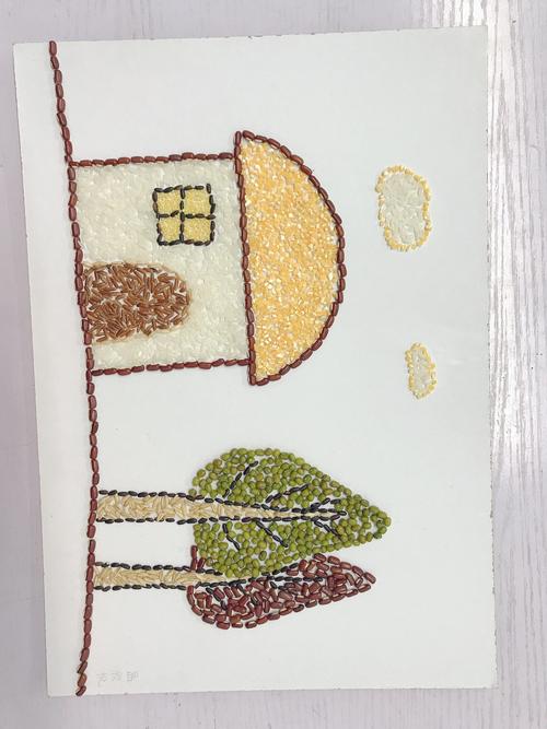 同时五谷杂粮拼贴画为我们展开了非常宽广,美妙