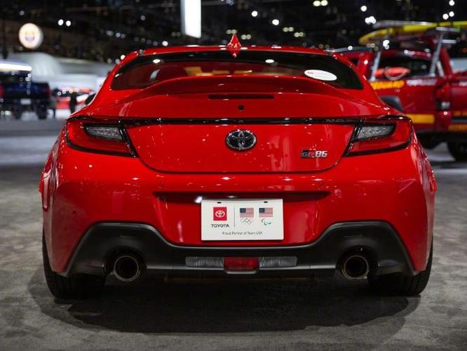 2021洛杉矶车展#【期待已久的作品 实拍全新丰田gr 86】在本届洛杉矶