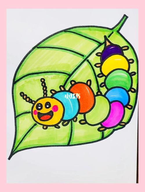 趣味简笔画教程 小虫子_简笔画_教程_绘画_简笔画教程