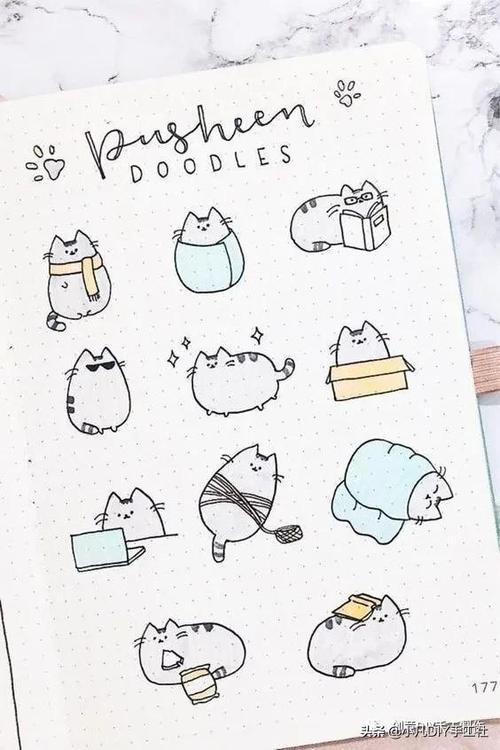 可爱萌物记录生活的美好把这些画到手帐里今天小编与大家分享一些治愈