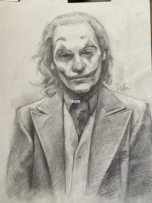 手绘小丑_小丑_手绘_绘画_画画_文化_绘画