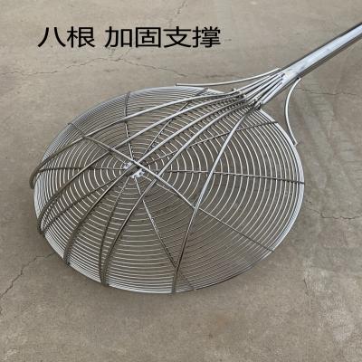 不锈钢长柄加厚线漏大漏勺大笊篱油炸捞网炸篱商用超大号过滤网图片