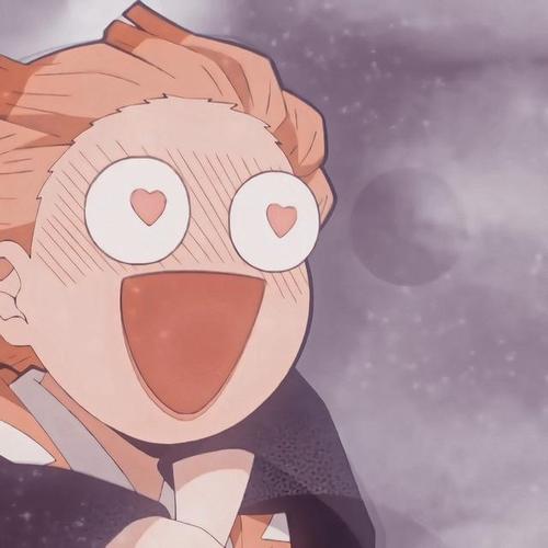 《鬼灭之刃》灶门祢豆子和我妻善逸,动漫头像,情头分享