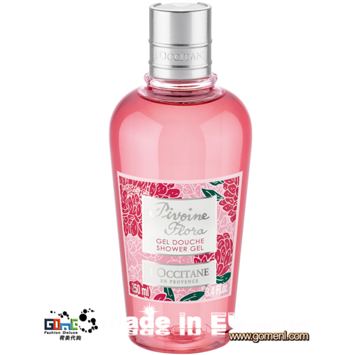 法国loccitane 欧舒丹 pivoine flora showergel 芍药沐浴啫喱