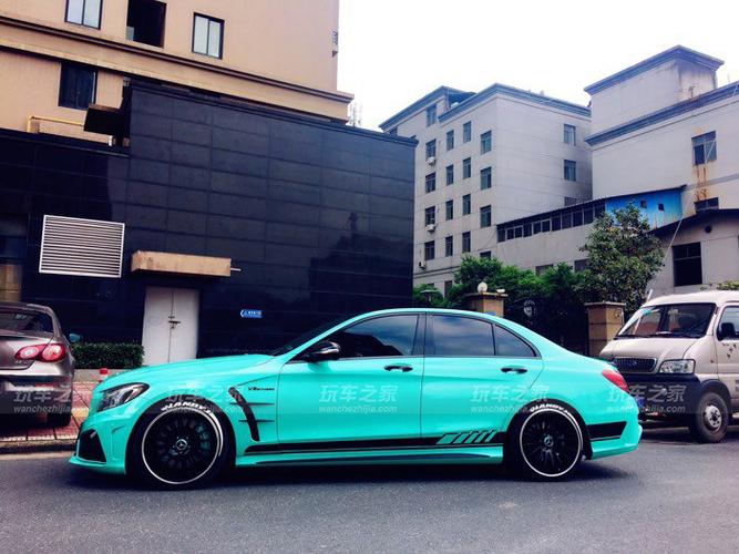 最骚气的外观 奔驰c200改装作业