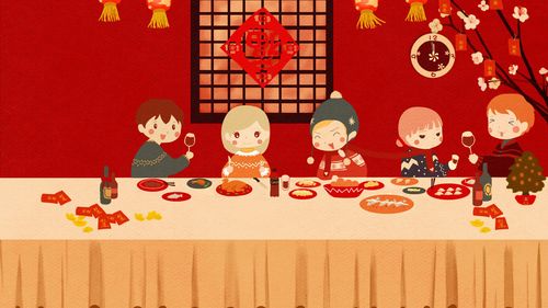 除夕夜桌面壁纸