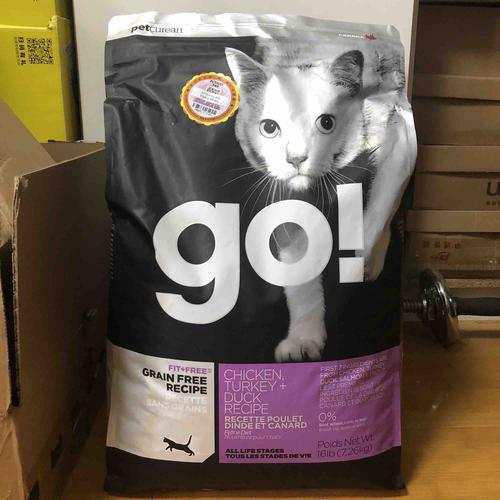 go! 健康无限系列无谷九种肉全猫粮 16磅 加拿大进口