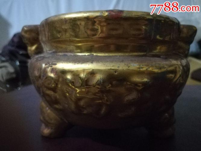 金彩金玉满堂香炉